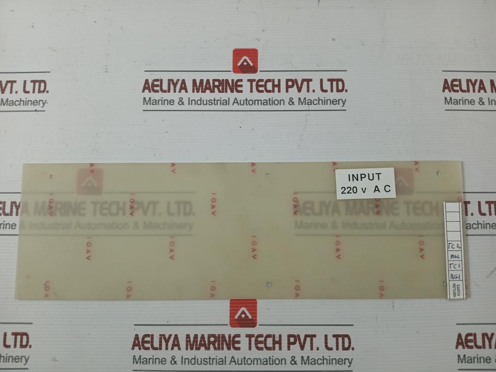 Bp 3399 Control Card (Mgps And Iccp) Input - 220V Ac, Cathelco