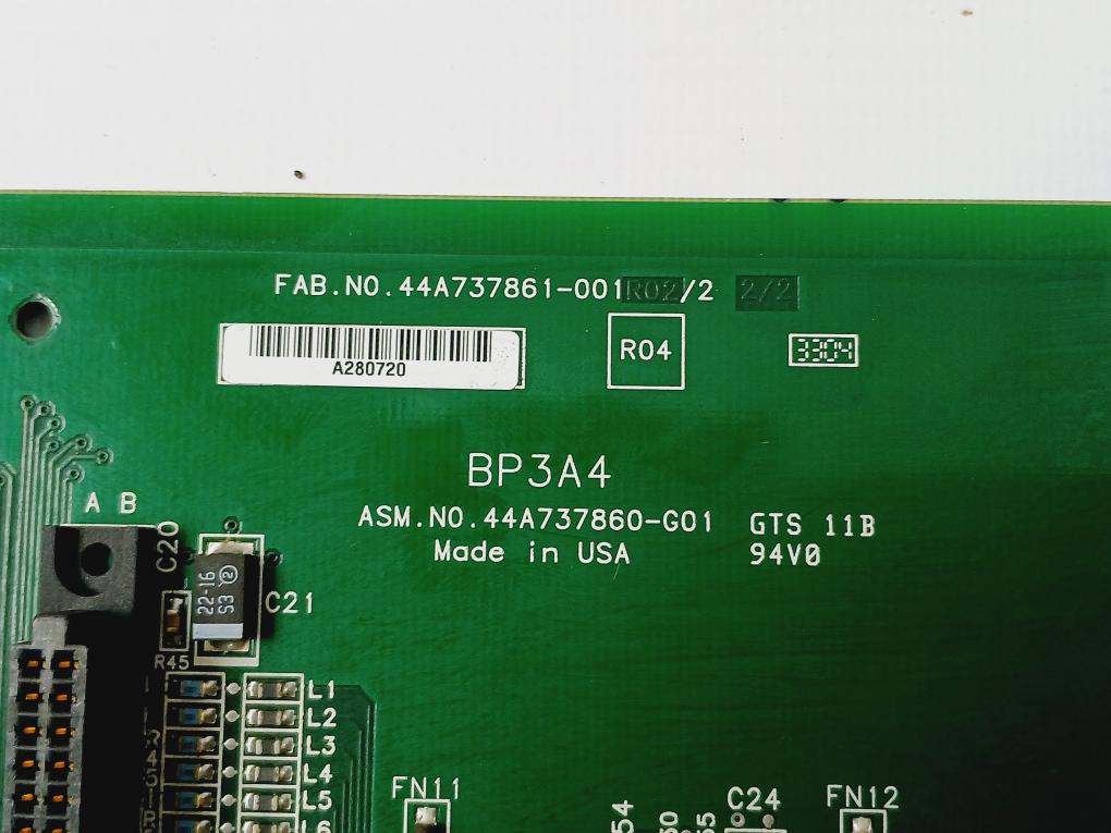 Bp3A4 44A737860-g01 Printed Circuit Board Asm 44A737861-001 R02/2