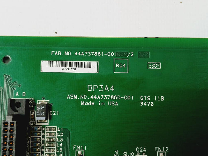 Bp3A4 44A737860-g01 Printed Circuit Board Asm 44A737861-001 R02/2