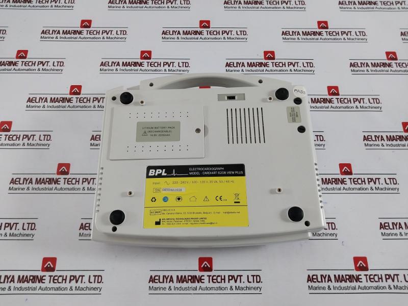 Bpl Cardiart 6208 View Plus 3 Channel Ecg Machine 35 Va (Without Battery)