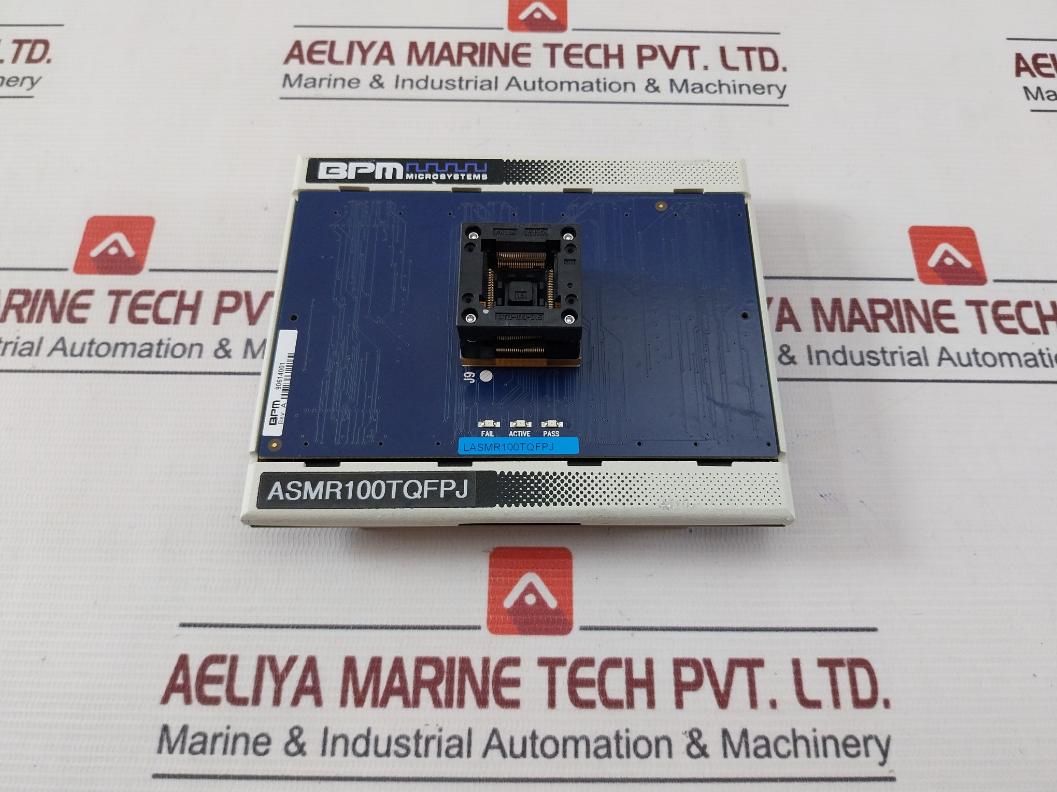 Bpm Microsystems Asmr100Tqfpj Socket Card Module Rev: A 94V-0/V
