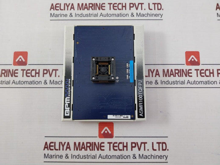 Bpm Microsystems Asmr100Tqfpj Socket Card Module Rev: A 94V-0/V