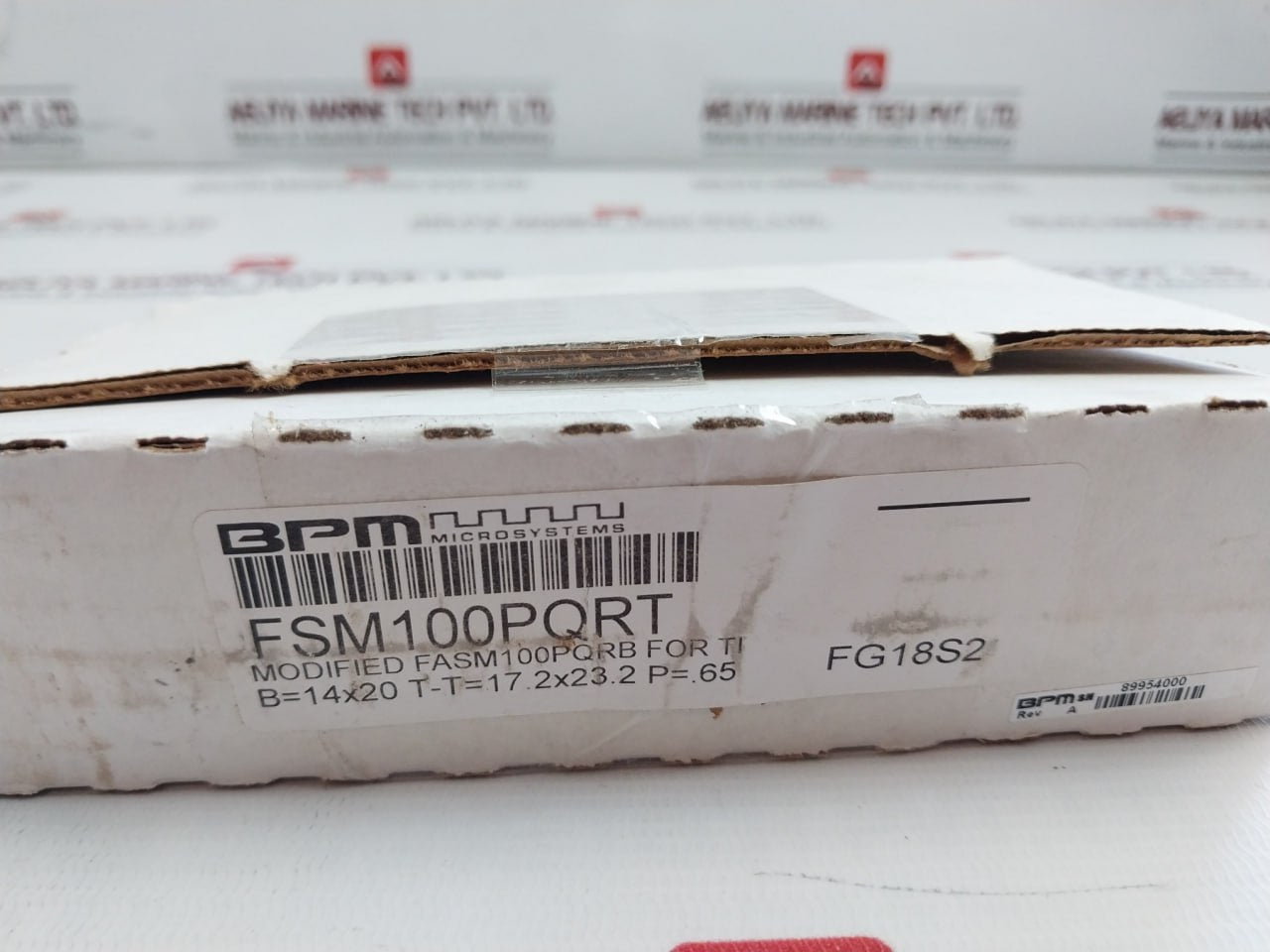 Bpm Microsystems Fsm100Pqrt Socket Module Rev.A Rb0001G4A 94V-0 Fg18S2