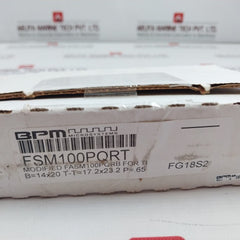 Bpm Microsystems Fsm100Pqrt Socket Module Rev.A Rb0001G4A 94V-0 Fg18S2