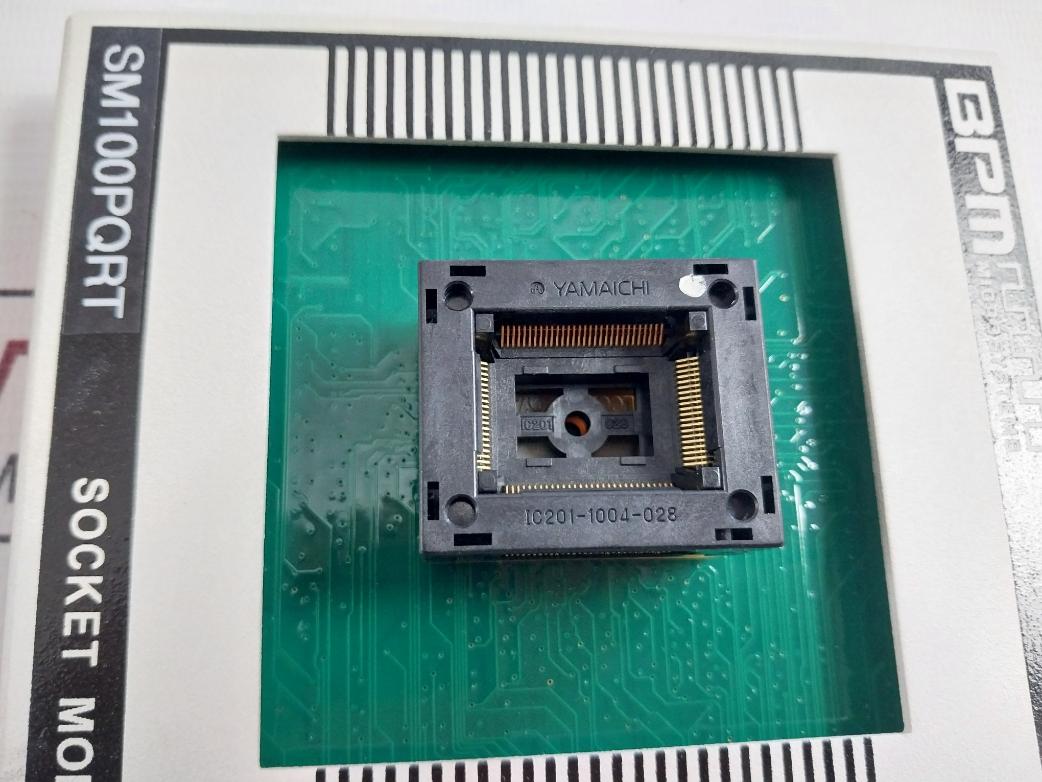 Bpm Microsystems Fsm100Pqrt Socket Module Rev.A Rb0001G4A 94V-0 Fg18S2