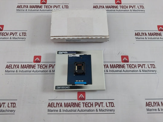 Bpm Microsystems Fsm100Qad Socket Module 100 Pin Qfp Sm100Qad Rev. C