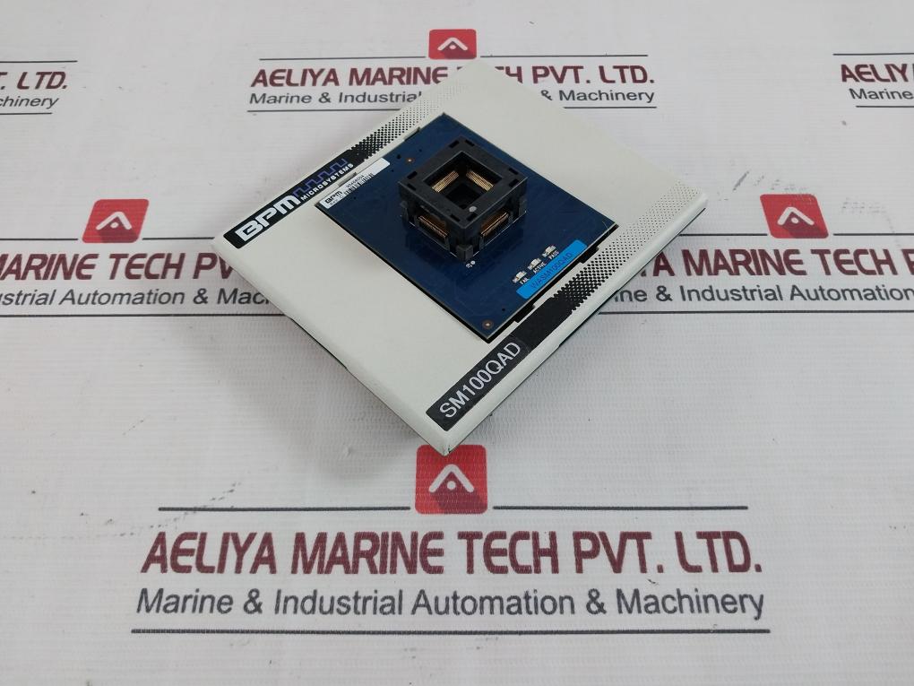 Bpm Microsystems Fsm100Qad Socket Module 100 Pin Qfp Sm100Qad Rev. C