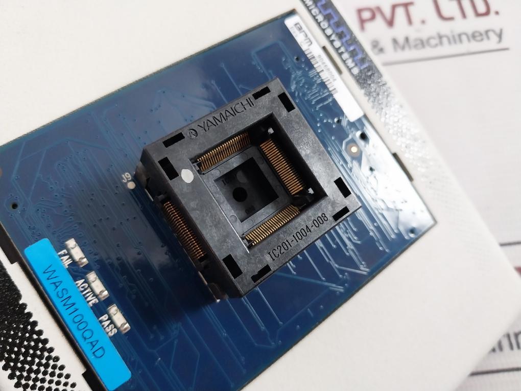 Bpm Microsystems Fsm100Qad Socket Module 100 Pin Qfp Sm100Qad Rev. C