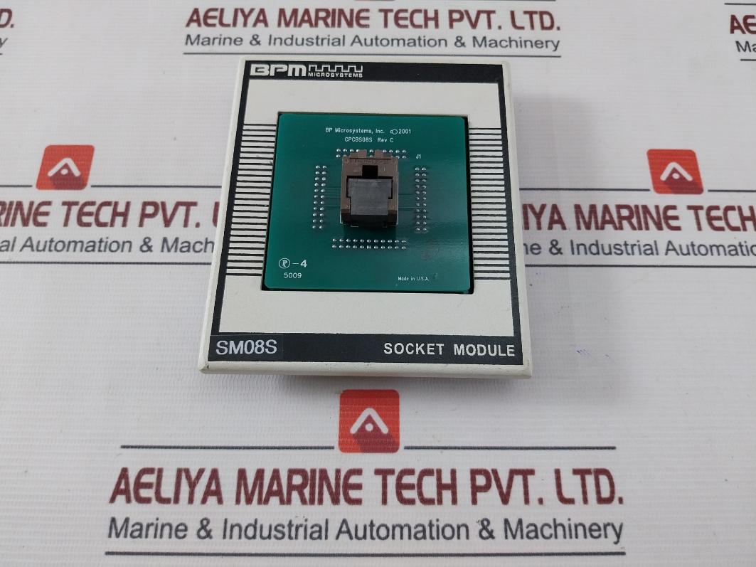 Bpm Microsystems Sm08S Socket Module Sm28P Sm20P Revision: B 94V-0