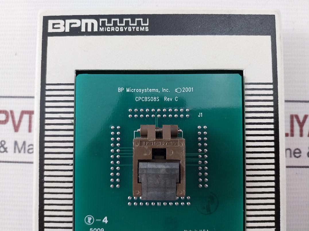 Bpm Microsystems Sm08S Socket Module Sm28P Sm20P Revision: B 94V-0