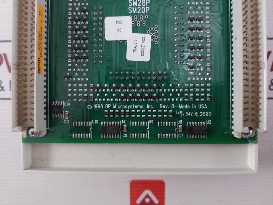Bpm Microsystems Sm08S Socket Module Sm28P Sm20P Revision: B 94V-0