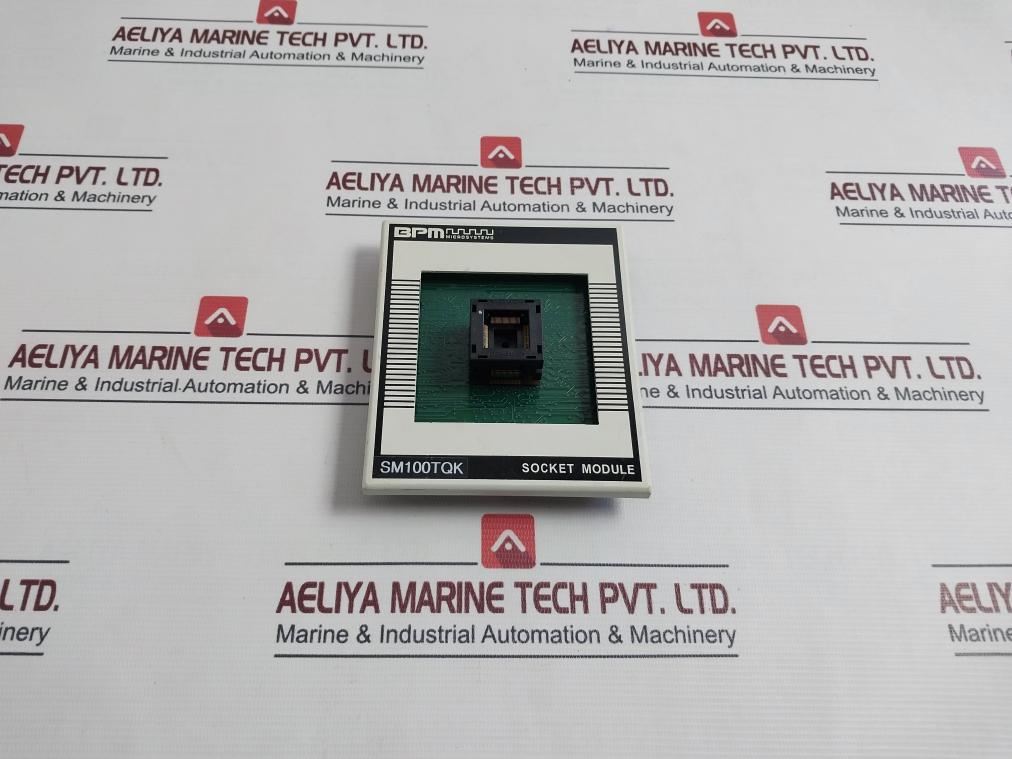 Bpm Microsystems Sm100Tqk Socket Module Rev A – Aeliya Marine Tech