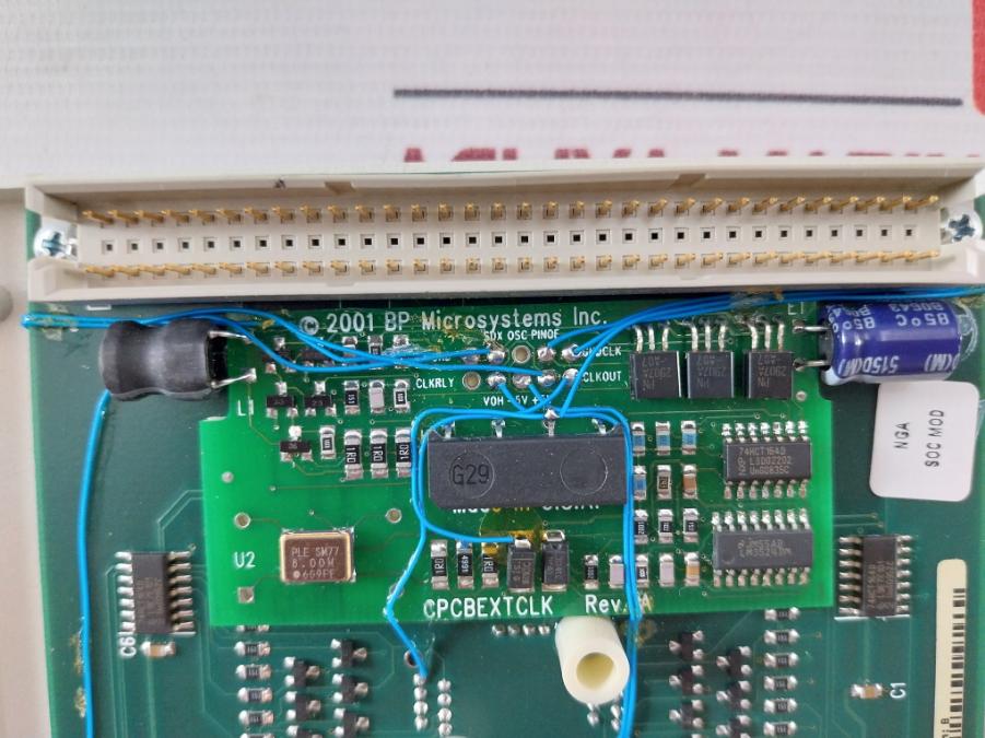 Bpm Microsystems Sm32Tqa Socket Module Otq-32 Revision: B Rev: A
