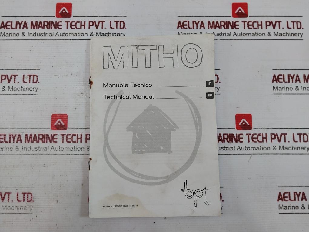 Bpt 67200020 Touch Screen Plc Display Multifunction Terminal 50Hz