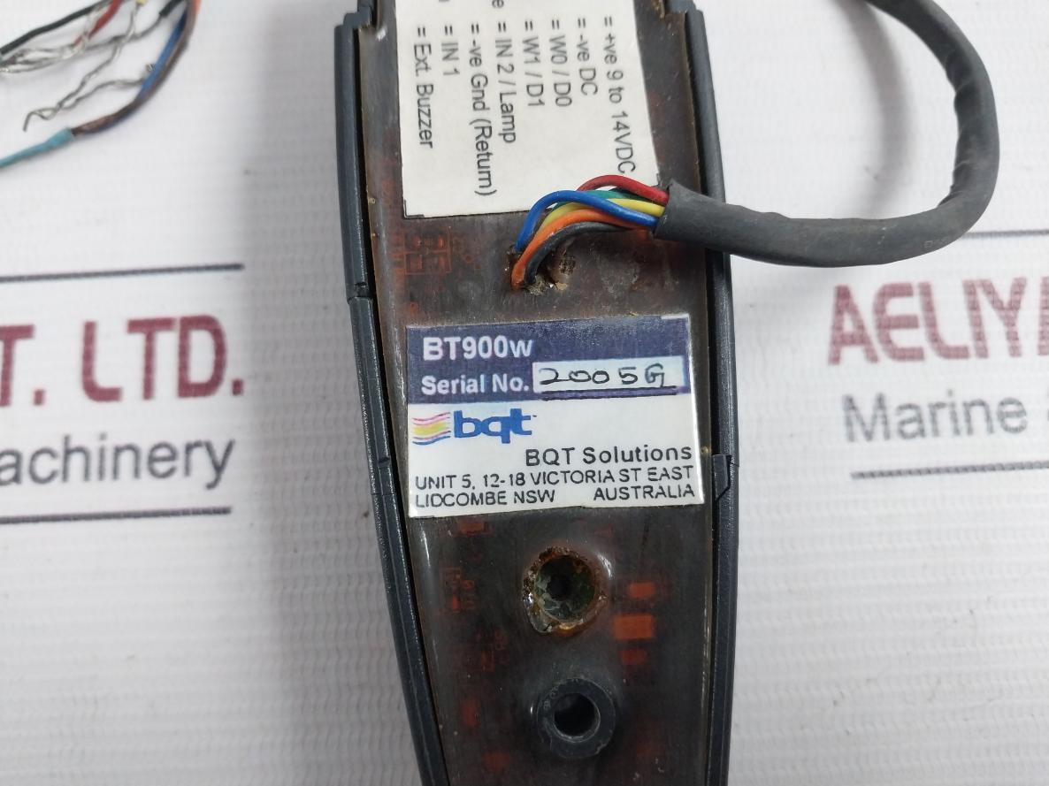 Bqt Bt900W Low Profile Digital Reader 9 To 14Vdc