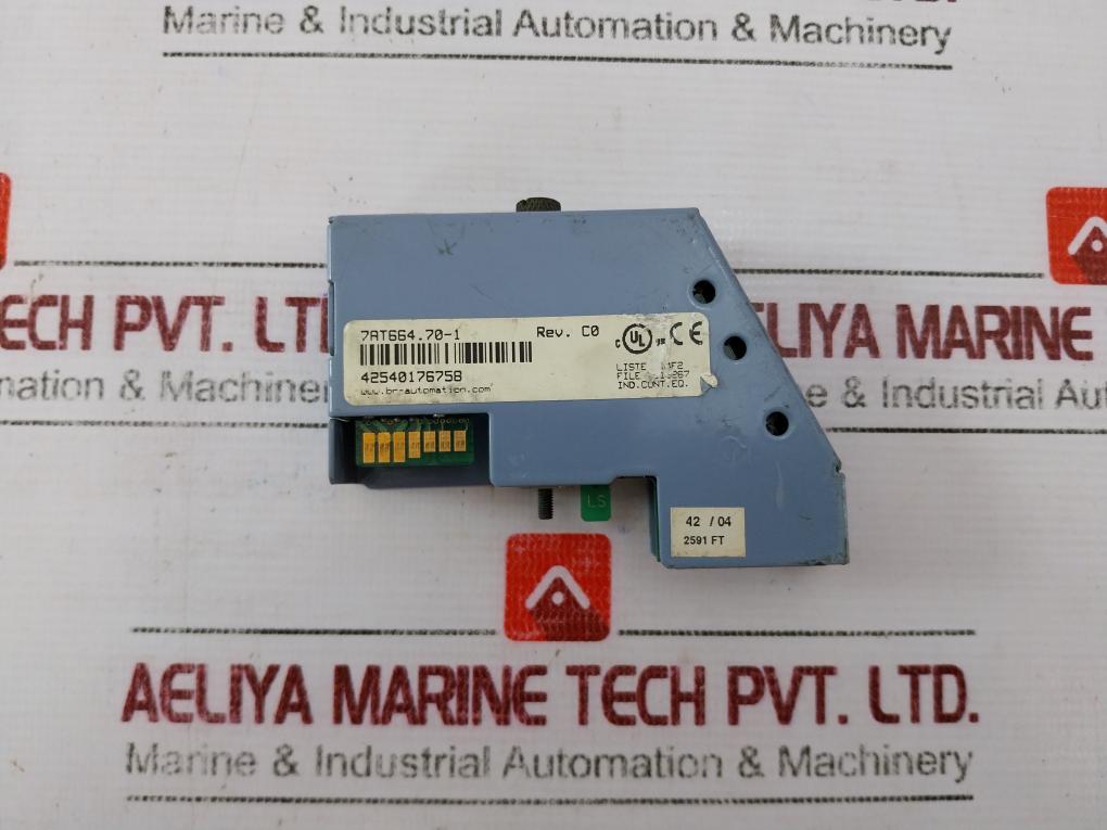 Br-automation 7At664.70-1 Programmable Logic Controller Rev C0 B2517801 At664