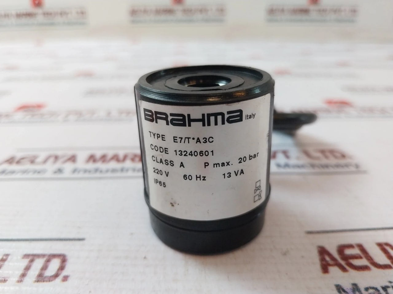 Brahma E7/T*A3C Solenoid Valve 220V 60Hz