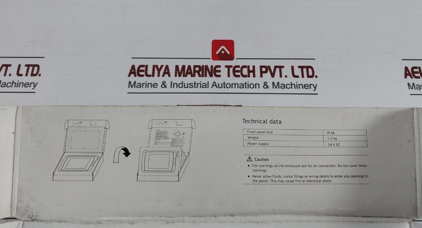 Brand Mitsubishi Electric Hmi Display E1071  24Vdc 0,9A