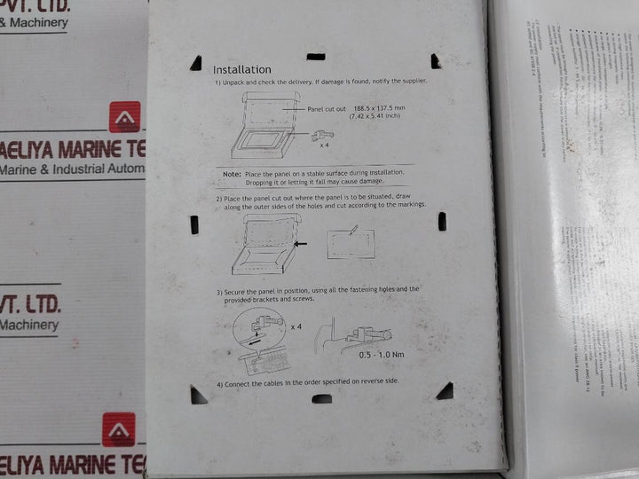Mitsubishi Electric Hmi Display E1071  24Vdc 0,9A