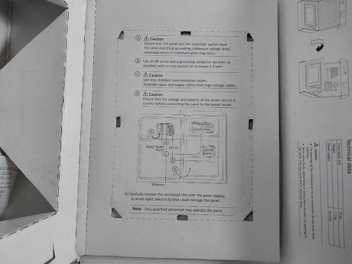 Mitsubishi Electric Hmi Display E1071  24Vdc 0,9A