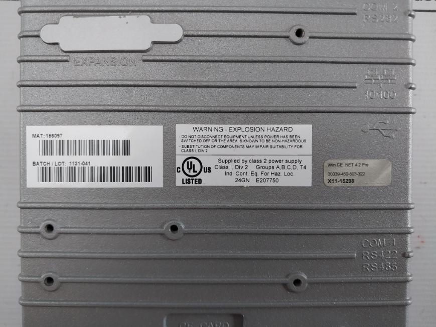 Brand Mitsubishi Electric Hmi Display E1071  24Vdc 0,9A