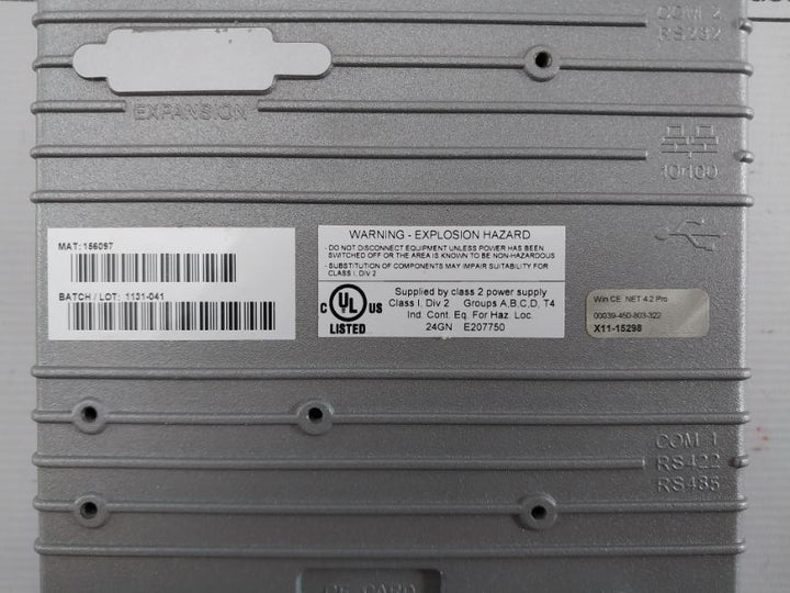 Mitsubishi Electric Hmi Display E1071  24Vdc 0,9A