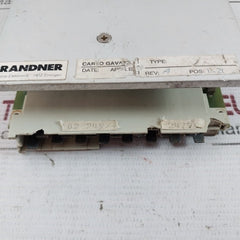 Brandner Printed Circuit Board Module Rev: A 24V 8102H/2