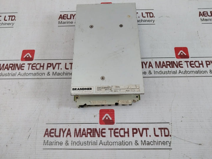 Brandner Printed Circuit Board Module Rev: A 24V 8102H/2