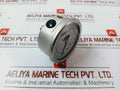Brannan 0-10 Bar Black Steel Case Pressure Gauge With Bezel 5011405754073