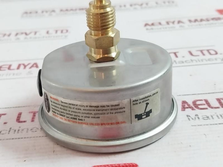 Brannan 0 To 230 Psi Pressure Gauge 0 To 16 Bar 75/408