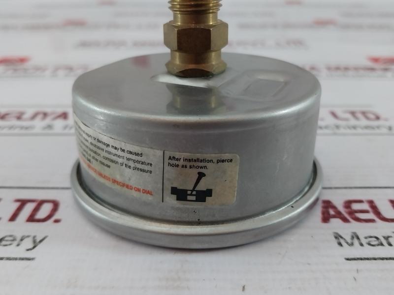 Brannan Cl 1.6 Pressure Gauge 0-10 Bar 0-140 Psi En837-1