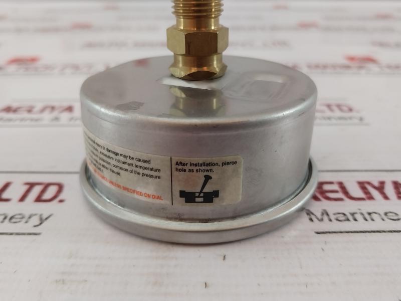 Brannan En 837-1 Pressure Gauge With Clamp 0 To 40 Bar 516050