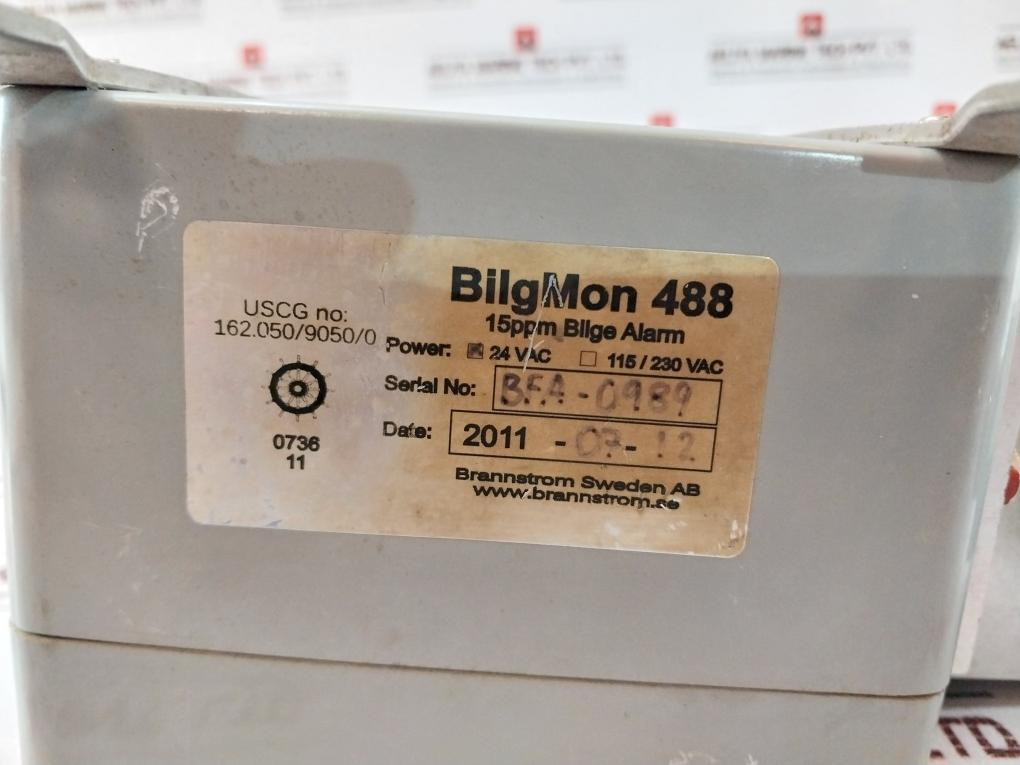 Brannstrom Bilgmon 488 15Ppm Bilge Alarm Monitor