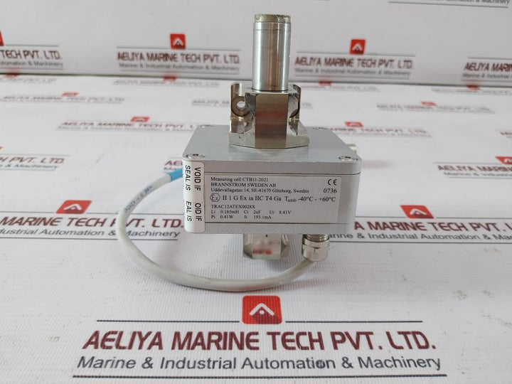 Brannstrom Ctb11-2021 Odme Measuring Cell Trac12Atex0028X 0.165Mh 2Uf 8.41V