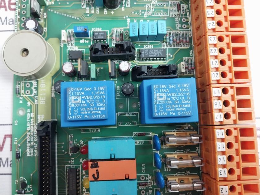 Brannstroms Elektronik Be118H Printed Circuit Board 220Vac