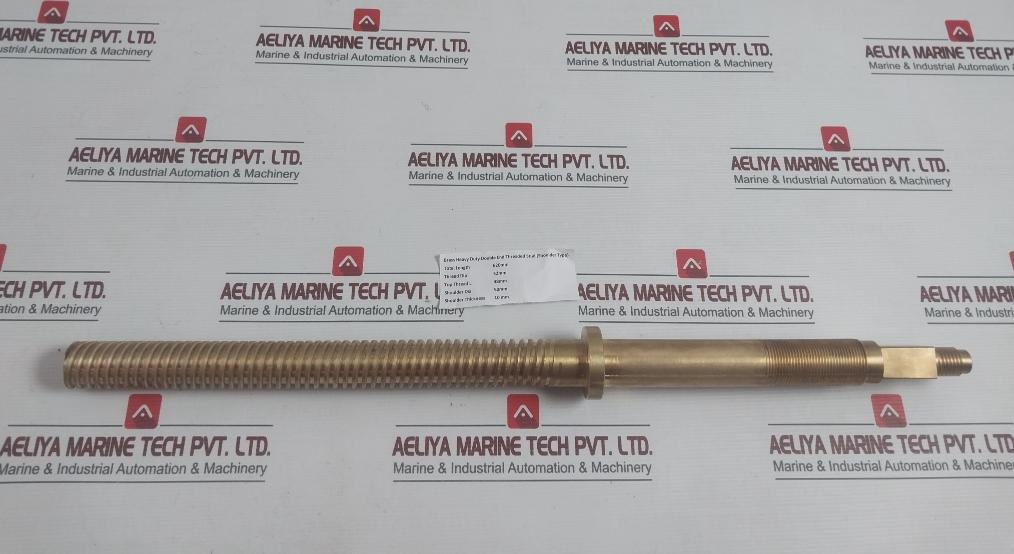 Brass Heavy Duty Double End Threaded Stud Length: 620Mm (Shoulder Type)- 3.500 Kg