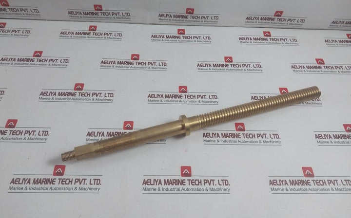Brass Heavy Duty Double End Threaded Stud Length: 620Mm (Shoulder Type)- 3.500 Kg