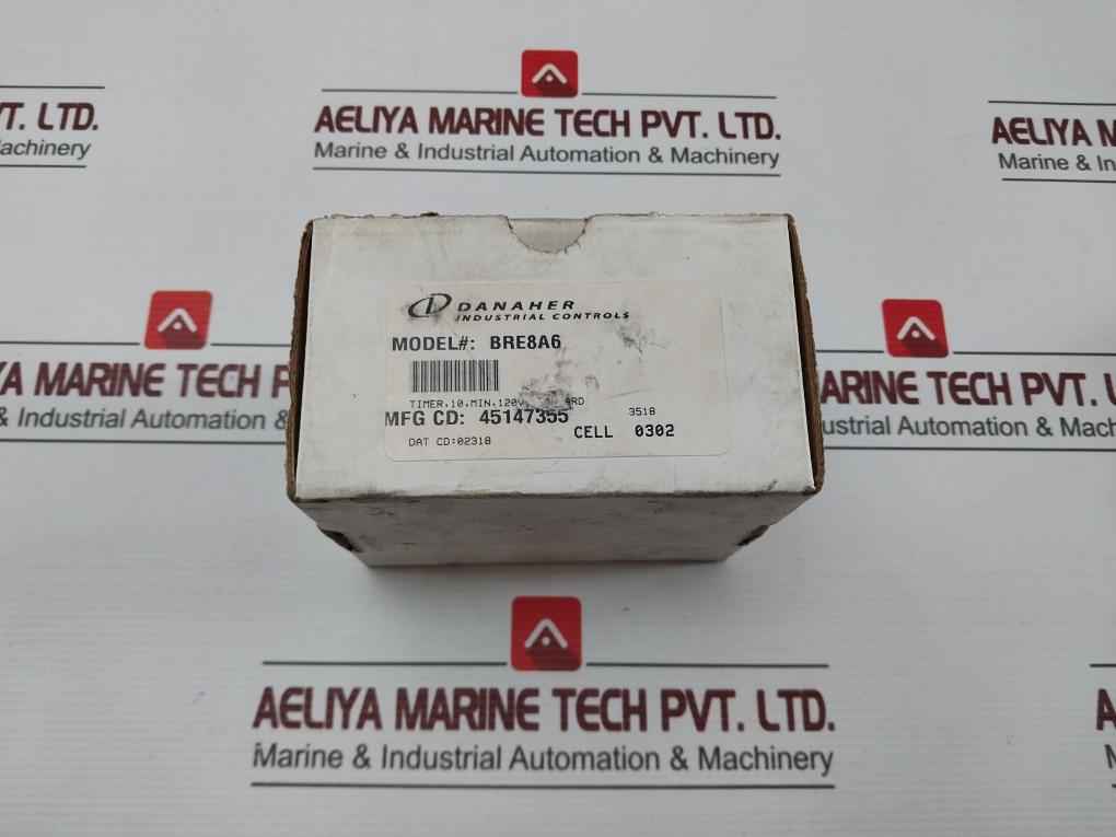 Bre8A6 Electronic Timer 04640506P 0-10M 120-240Vac