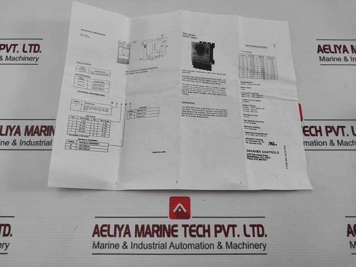 Bre8A6 Electronic Timer 04640506P 0-10M 120-240Vac