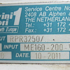 Brevini Riduttori Rpr3250 Gear Box