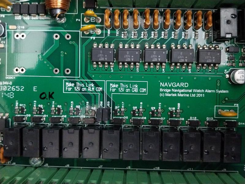 Bridge Navigational Watch Alarm System Martek Bnwas 12V
