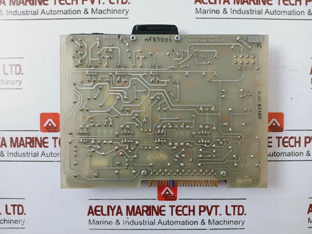 Brissonneau X Lotz Marine 6623108 01 01 Slew Slave Control Pcb Card Mf83006