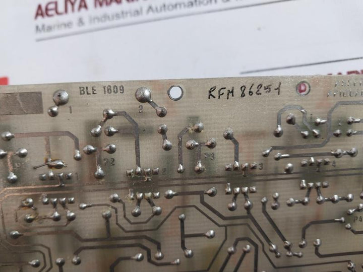Brissonneau X Lotz Marine 8800002431 Lifting Control Board 6693932 01 23
