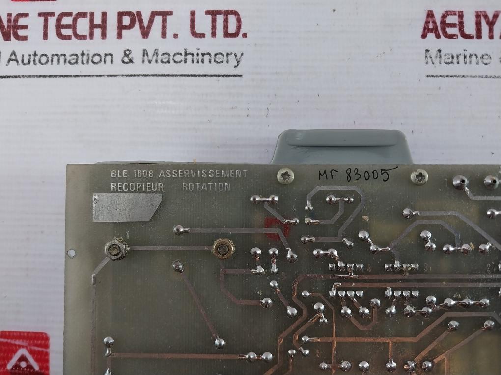 Brissonneau & Lotz Marine 6693932 Automatic Control Board 1608 Slew Recop Contro