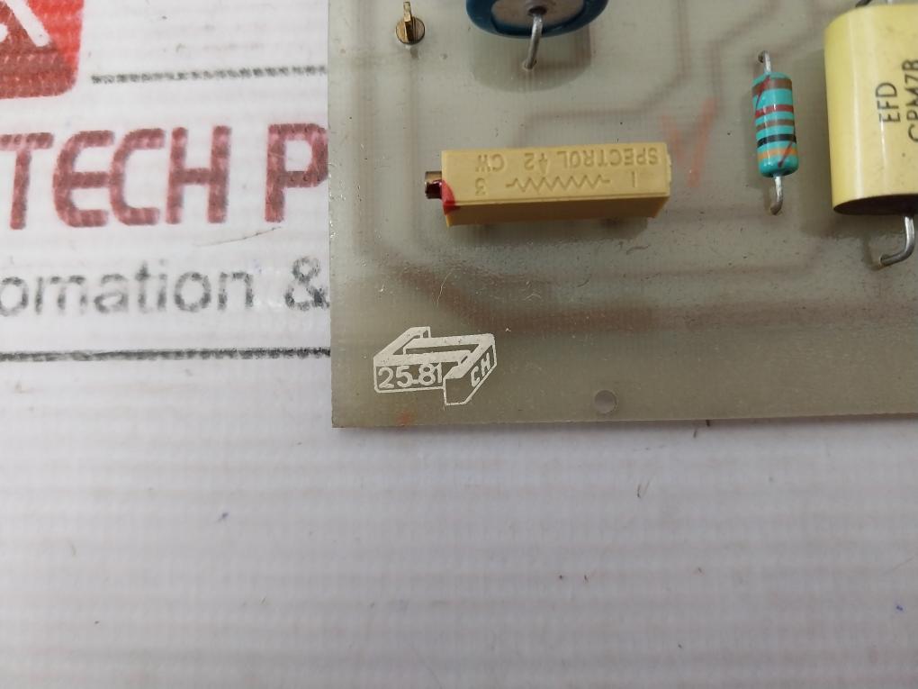 Brissonneau & Lotz Marine 6693932 Lifting Control Board 1600 25V Supply