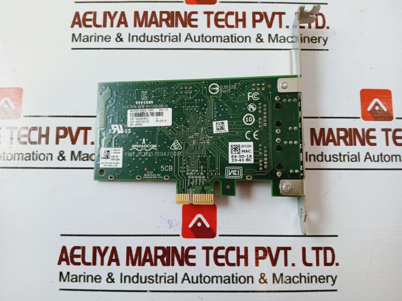 Broadcom Bcm95720A2003G Dual-port Ethernet Server Adapter 200-121217-0041_001