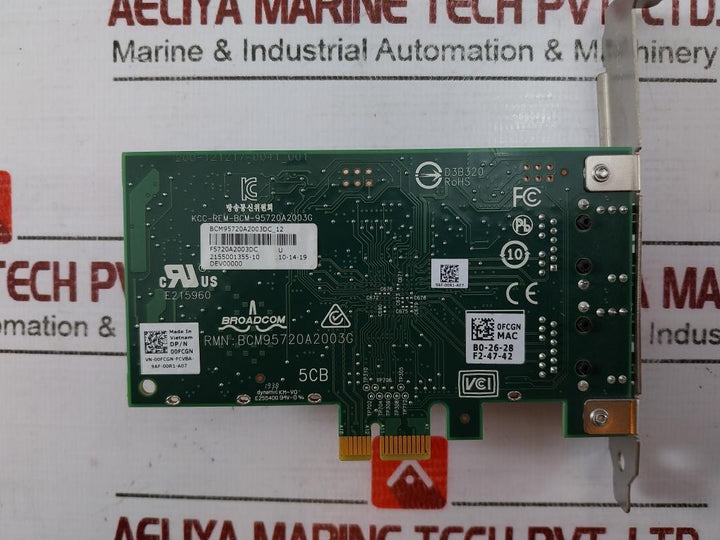 Broadcom Bcm95720A2003G Dual Port Network Card Kcc-rem-bcm-95720A2003G E215960