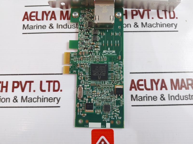 Broadcom BCM95722A2202G Network Adapter Card 00-0A-F7-16-5A07, D43042, E215960