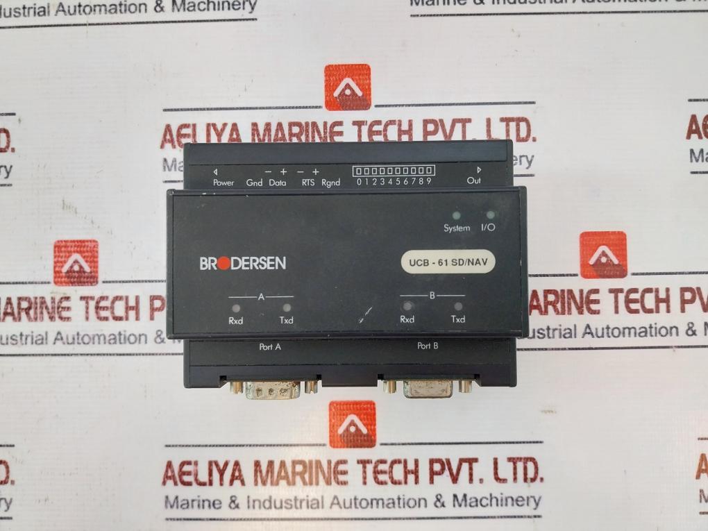 Brodersen Ucb-61 Sd/Nav Fieldbus Module Ucb-61 Sd/Nav