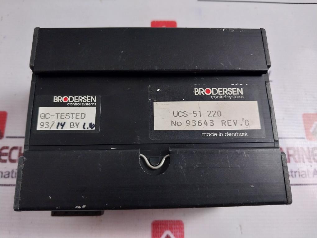 Brodersen Ucs-51 220 Control System 93643, 12v Dc-220v Ac